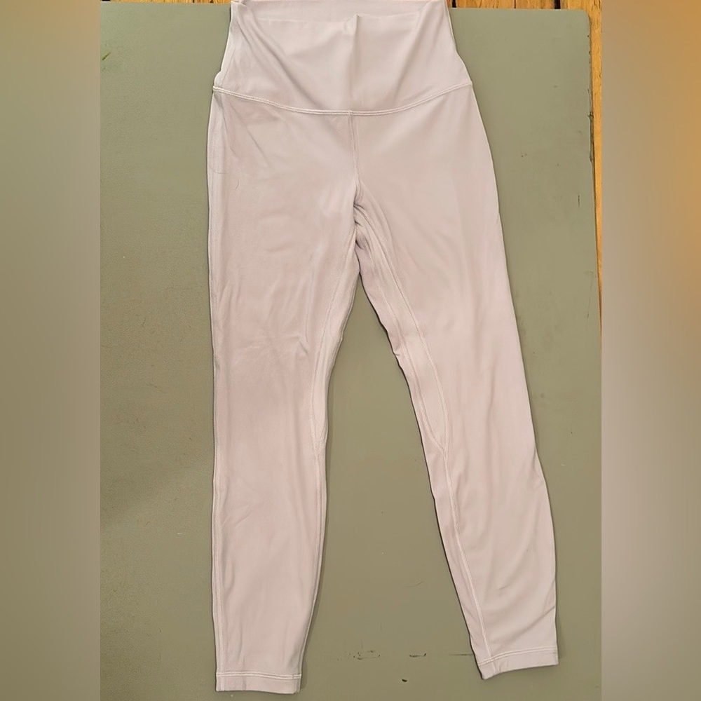 Size 6 Lululemon align pants: Pastel Blue